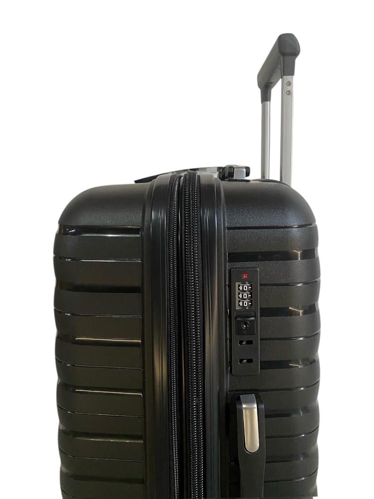 Валіза мала для ручної поклажі Madisson Snowball 51203 поліпропілен S Чорний - фото 2 Валіза мала для ручної поклажі Madisson Snowball 51203 поліпропілен S Чорний - фото 2