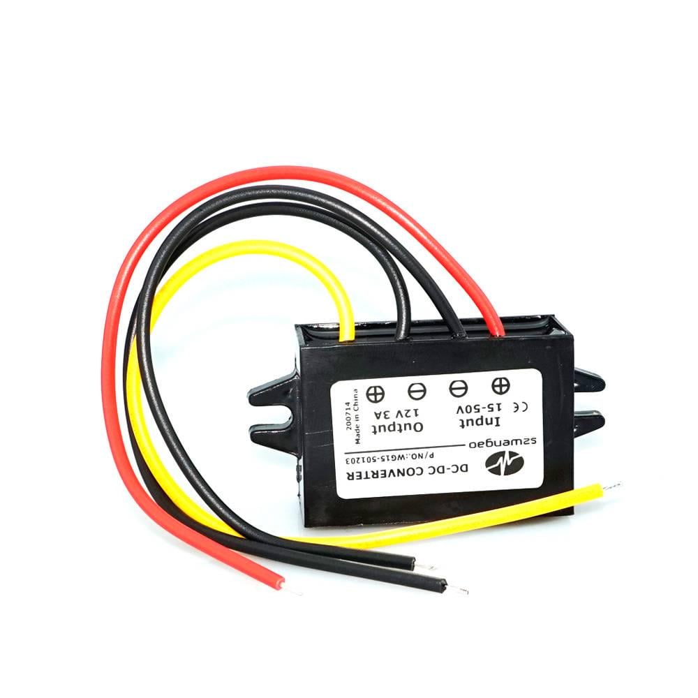 Перетворювач авто інвертор DC/DC 24-36V-12V 1A IP67 12W
