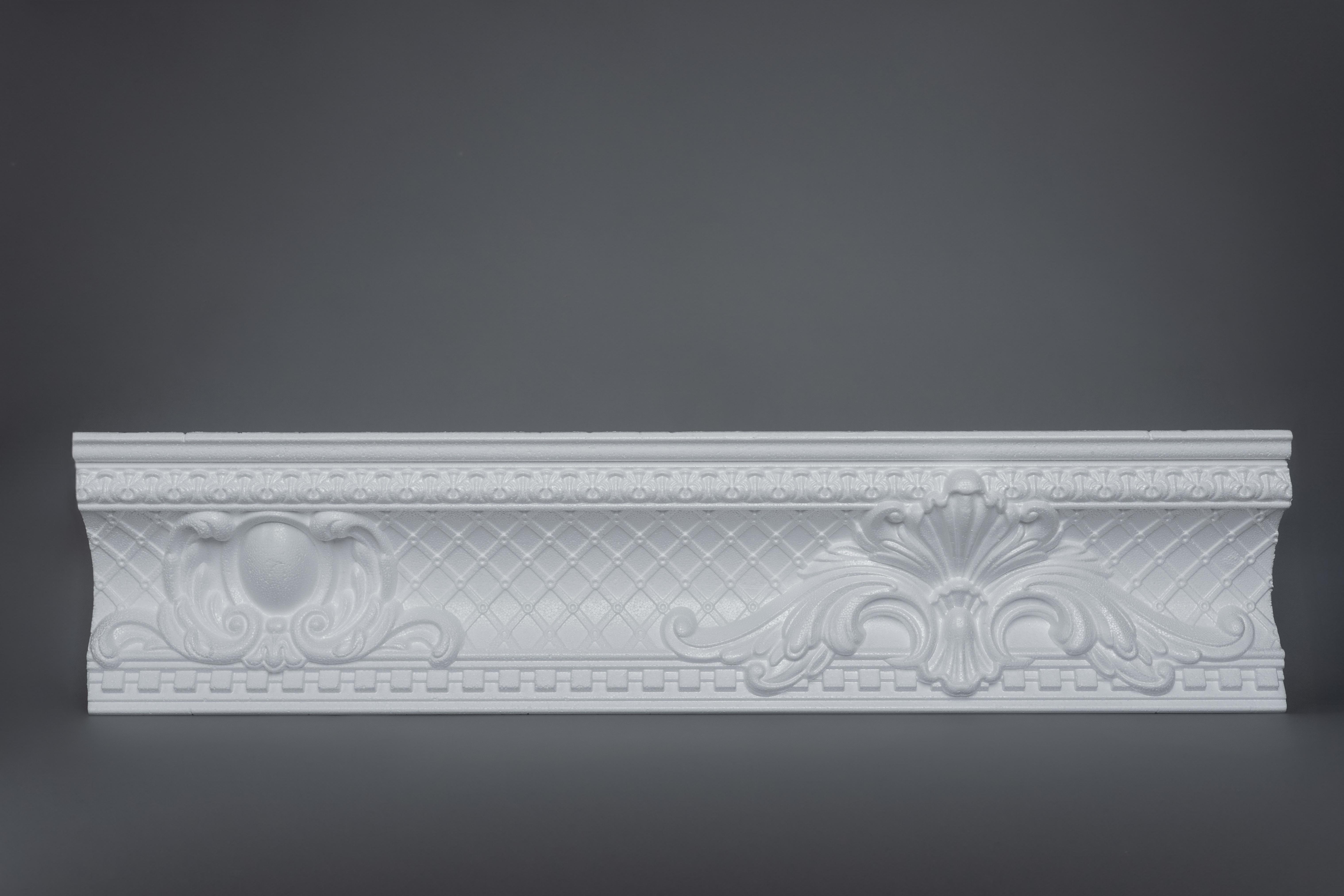 Потолочный плинтус G6-210 с рисунком 134х160х2000 мм (G6)