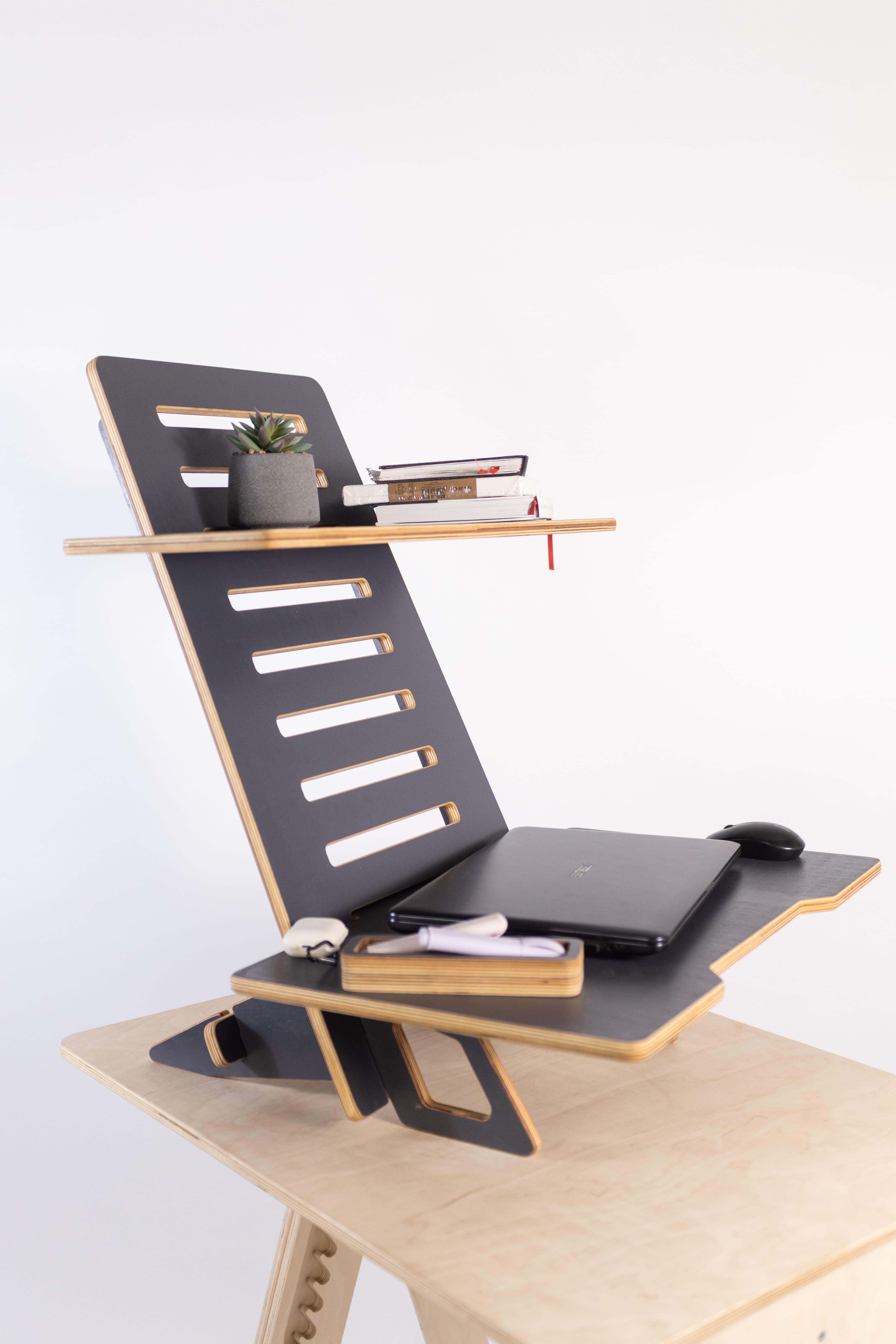 Стіл для ноутбука універсальний Otaman desk Mini desk Граніт