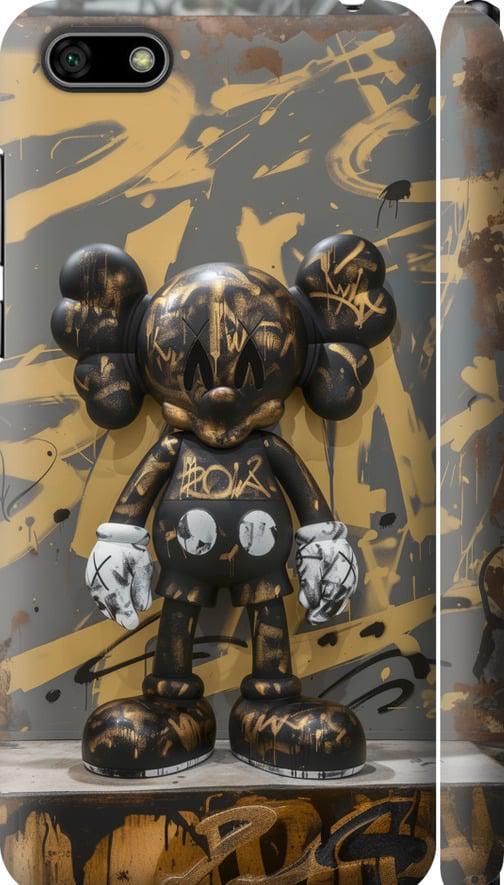 Чехол на Huawei Y5 2018 Bronze kaws (6097m-1500-42517)