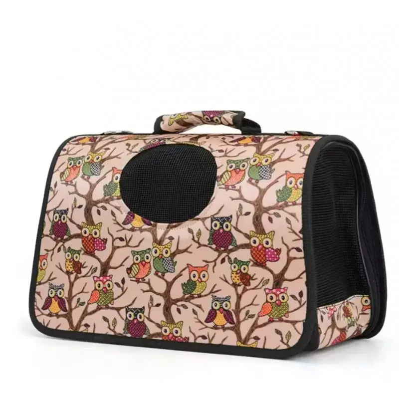 Сумка-переноска для собак For Friends White paws Совы XL 51х30 см (8-18-DG10SSOVA2/1)