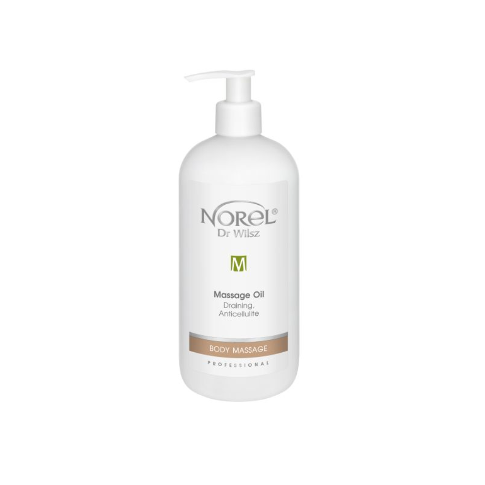 Олія масажна антицелюлітна Norel Body Massage Oil Draining Anti-Cellulite 500 мл (0276)