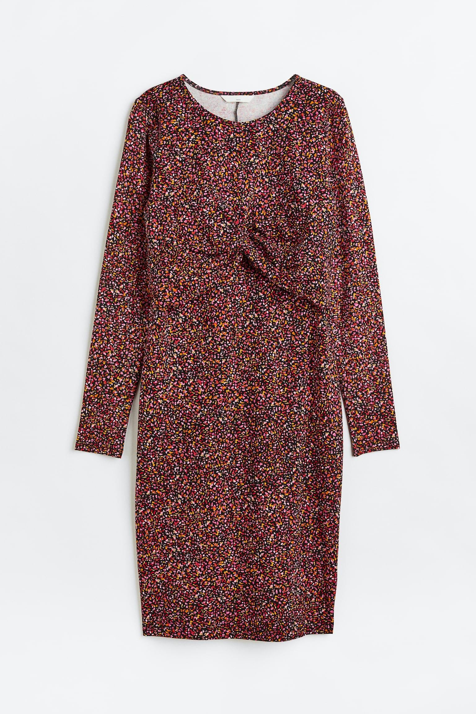 Сукня для годуючих H&M XL Чорно-рожевий (X28011145435)