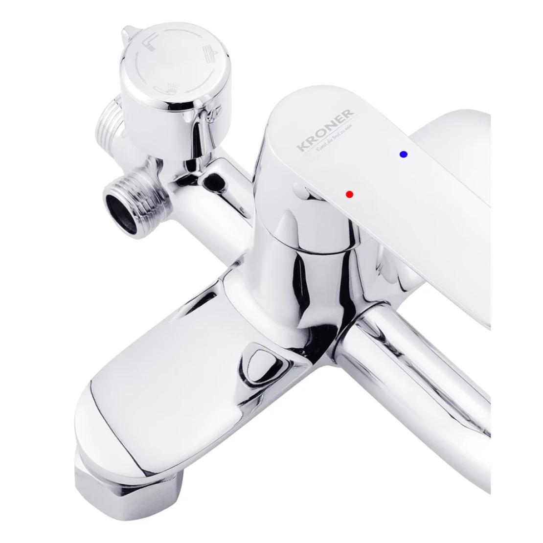 Душевая система Kroner KRP Armada C064K Хром (CV024319) - фото 3 Душевая система Kroner KRP Armada C064K Хром (CV024319) - фото 3