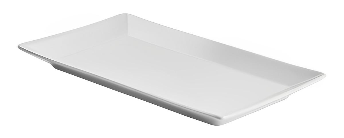 Блюдо прямоугольное Tokyo белое, 34х22 см