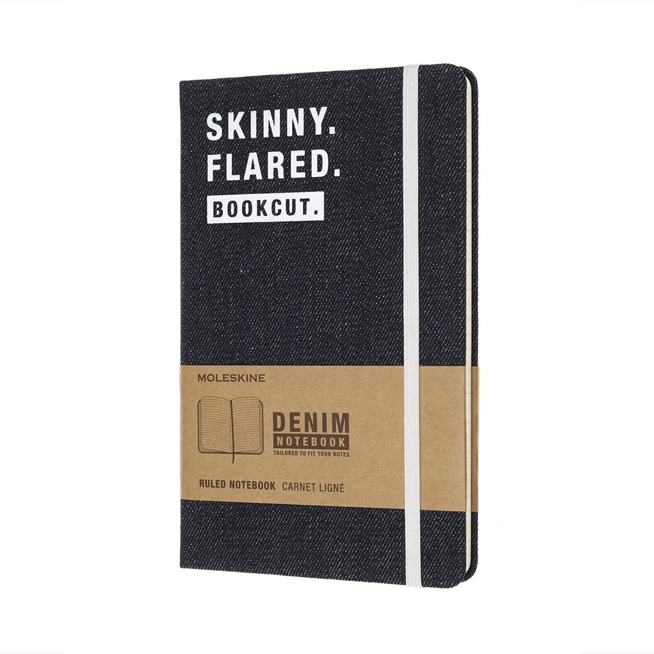 Блокнот Moleskine Limited Denim средний 240 страниц линейка Skinny 13х21 см