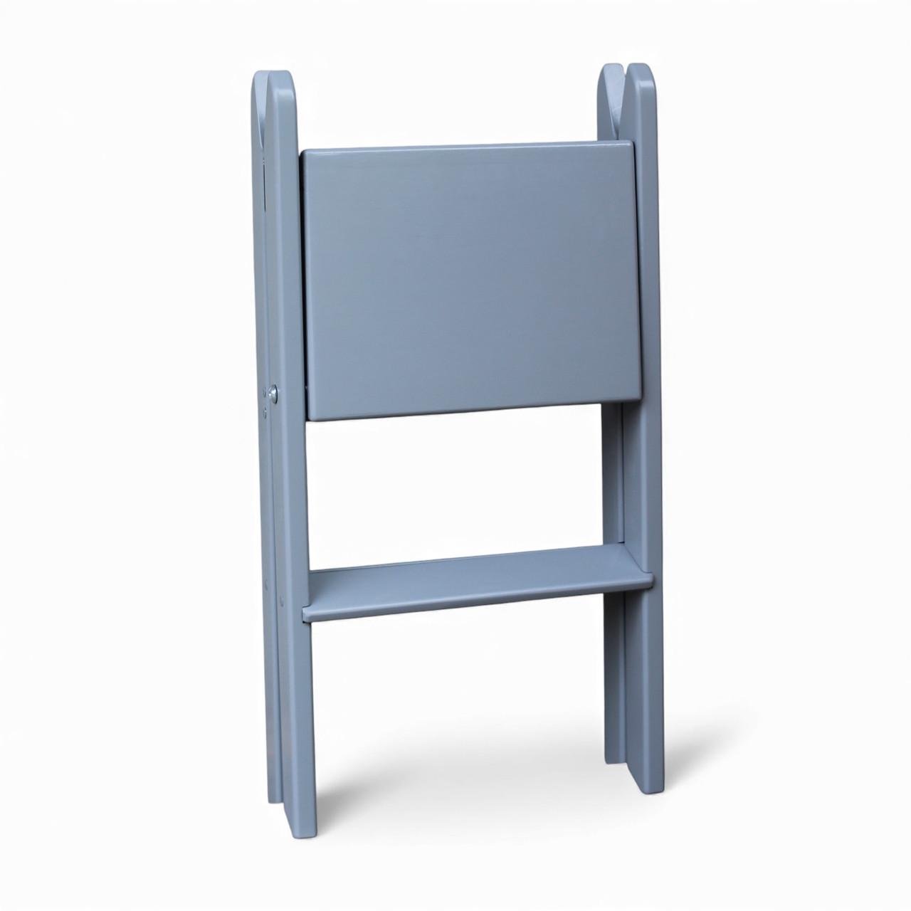 Табурет-лестница деревянный Студія Дерева Вільха бытовой двухсторонний 2 ступеньки Серый (31002900) - фото 3 Табурет-лестница деревянный Студія Дерева Вільха бытовой двухсторонний 2 ступеньки Серый (31002900) - фото 3