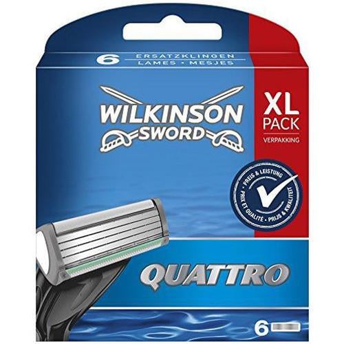 Картриджі для гоління Wilkinson Quattro XL pack 6 шт - фото 1