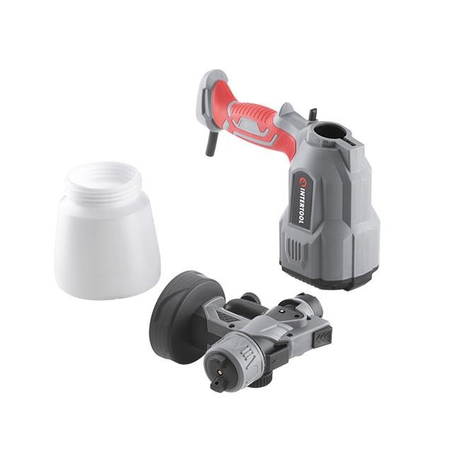 Краскопульти електричні Intertool DT-5055 HVLP 550 Вт форсунка 1,8 мм бачок 800 мл 400 мл/хв. (130296) - фото 5