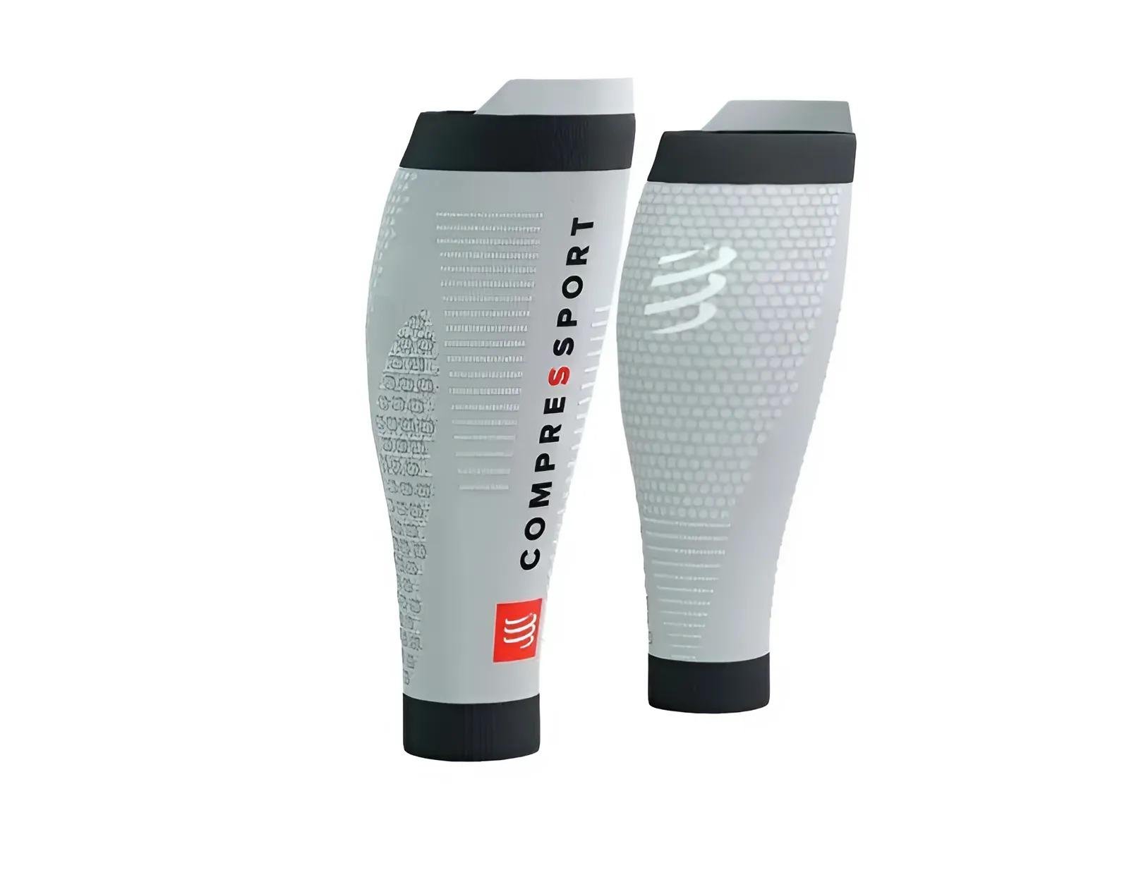 Компресійні гетри спортивні Compressport R2 3.0 T1 30-34 см Grey Melange/Black (SU00047B 116 0T1)