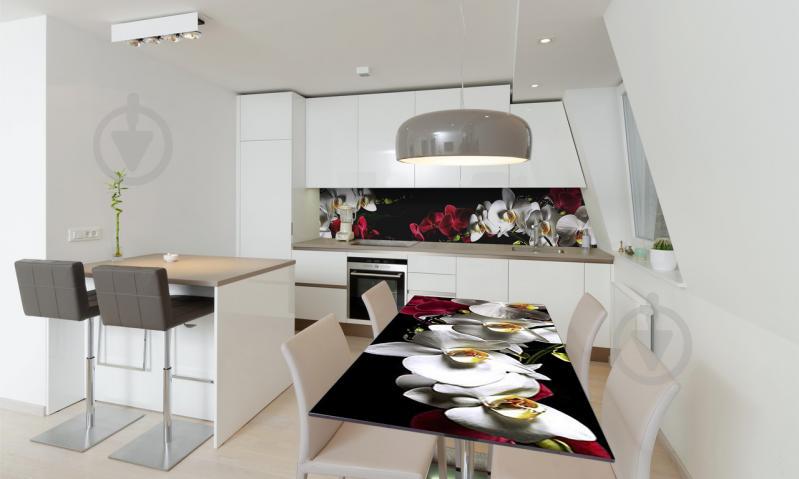 Наклейка виниловая на стол Zatarga «Сочные Орхидеи» 600х1200 мм Z180471st