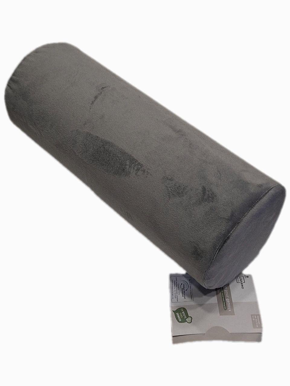 Подушка-валик Livarno Home с эффектом памяти Серый (1917)