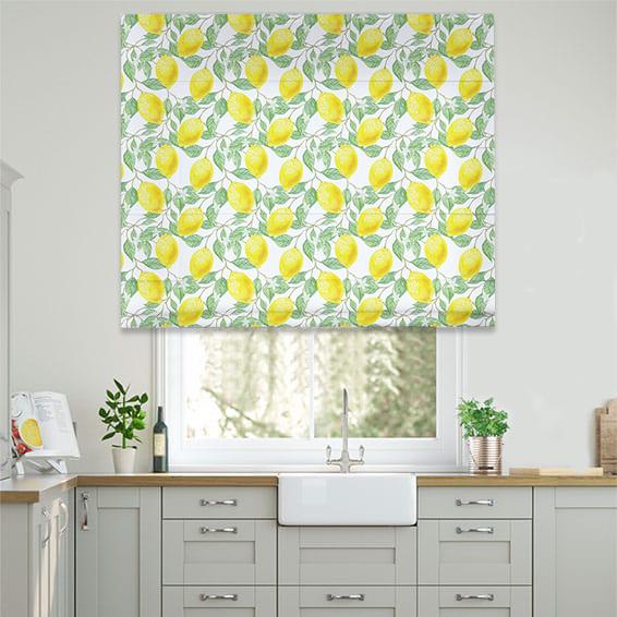 Римская штора система Classic InHt Принт 10-16 Лимоны 160х170 см Разноцветный (10714)