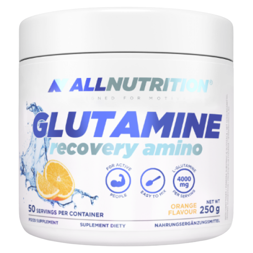 Аминокислота AllNutrition Glutamine Recovery Amino лимон 250 г (К100-10-3552138-20)