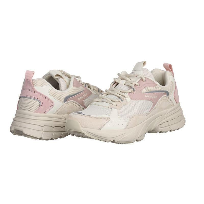 Кроссовки женские BaaS L1839-25C текстильные р. 38 Бежевый (20259)