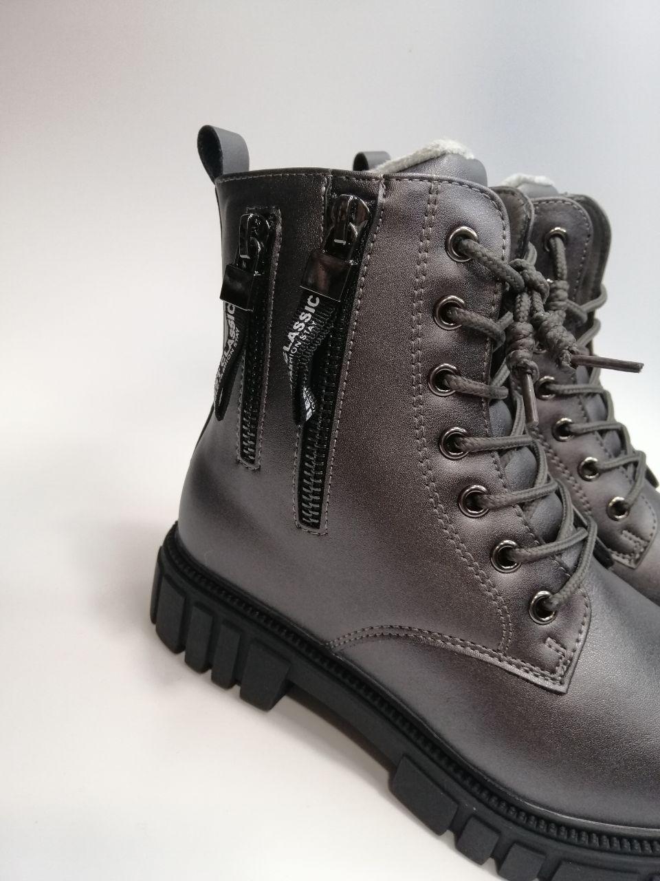 Черевики зимові Weestep для дівчинки р. 32 20,5 см Графітовий (578668505 ТН) - фото 4 Черевики зимові Weestep для дівчинки р. 32 20,5 см Графітовий (578668505 ТН) - фото 4