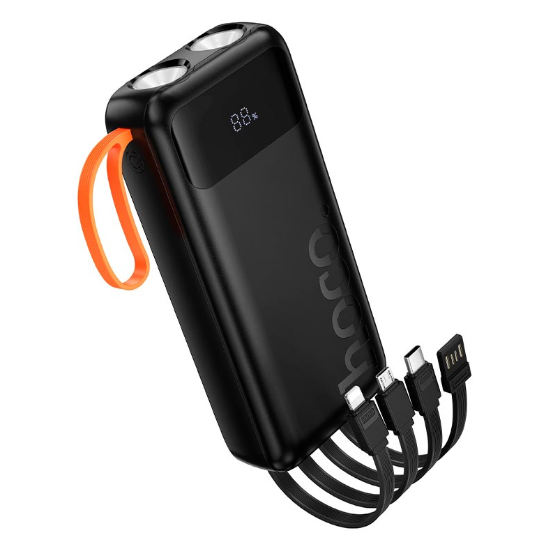 УМБ Hoco Spirit dual lighting four-cable Power Bank J151A (24412)
