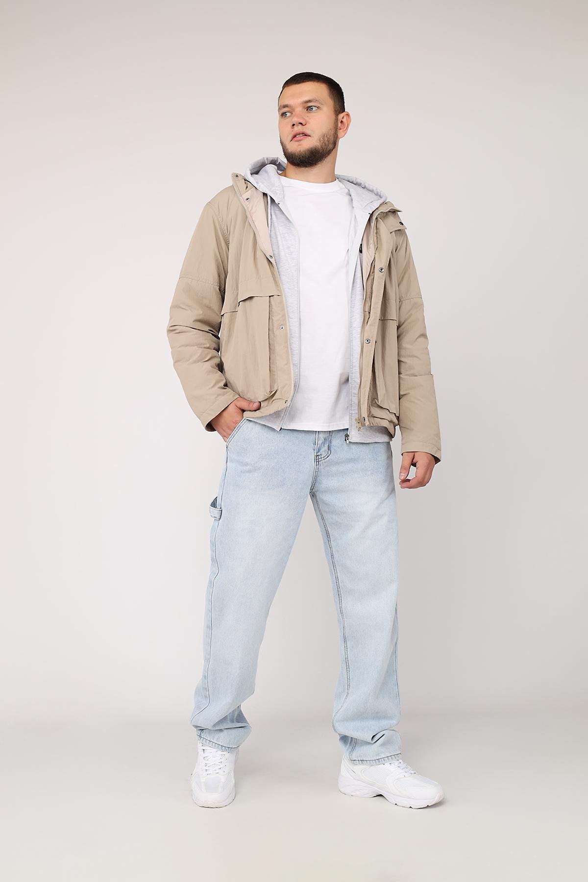 Куртка мужская демисезонная ЦБ-00280110 р. 54 Бежевый (29080047) - фото 7 Куртка мужская демисезонная ЦБ-00280110 р. 54 Бежевый (29080047) - фото 7