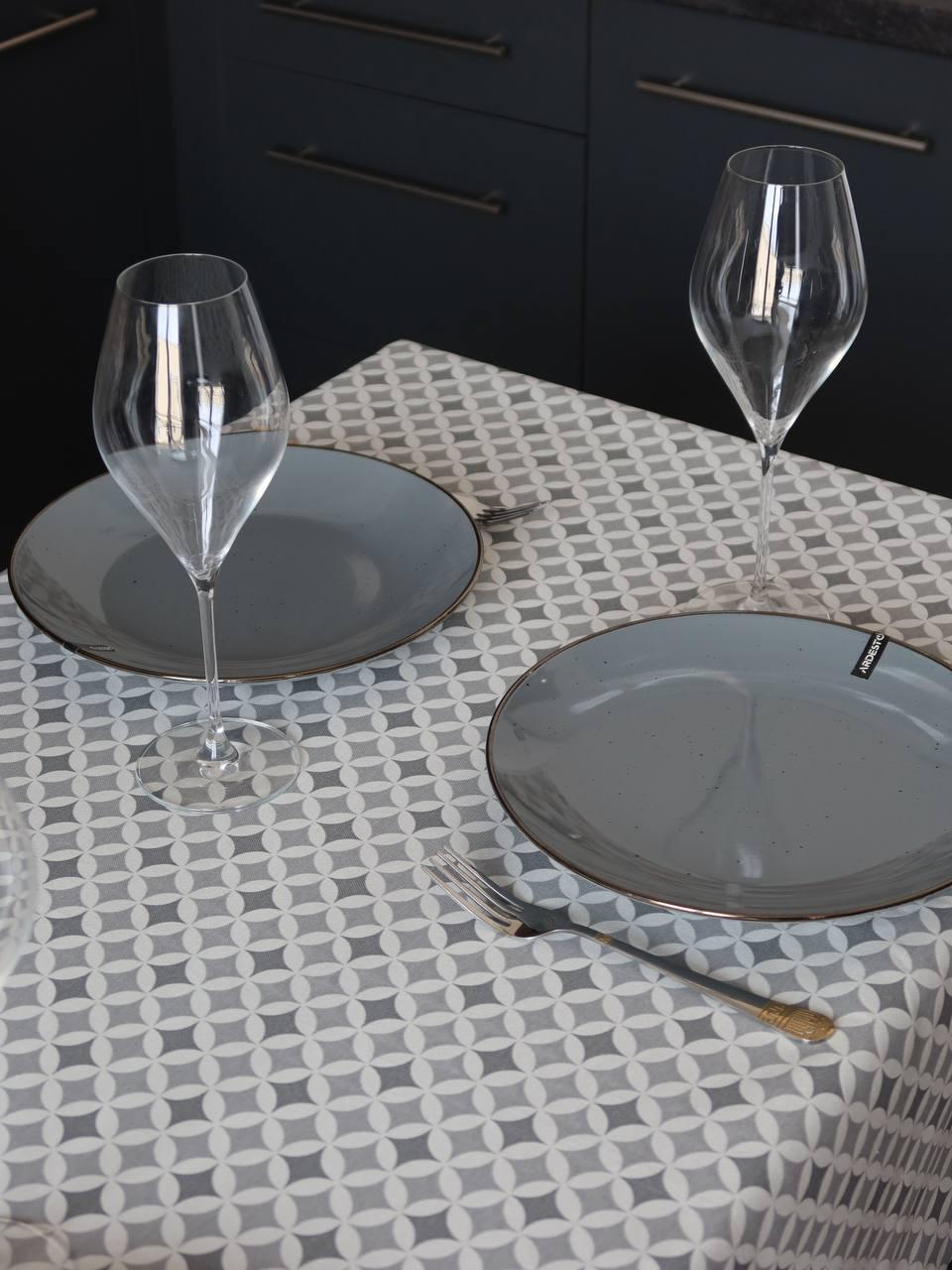 Скатертина водовідштовхувальна тефлонова прямокутна 140x170 см (300138-p2) - фото 3 Скатертина водовідштовхувальна тефлонова прямокутна 140x170 см (300138-p2) - фото 3