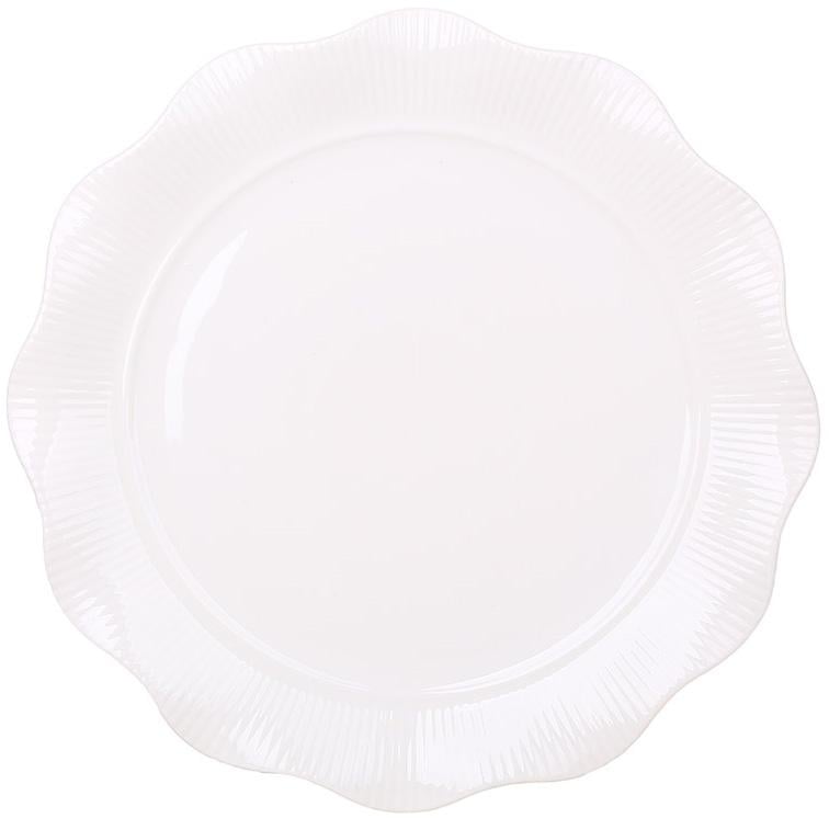 Тарілки обідні White City Хвиля 6 шт. 20 см