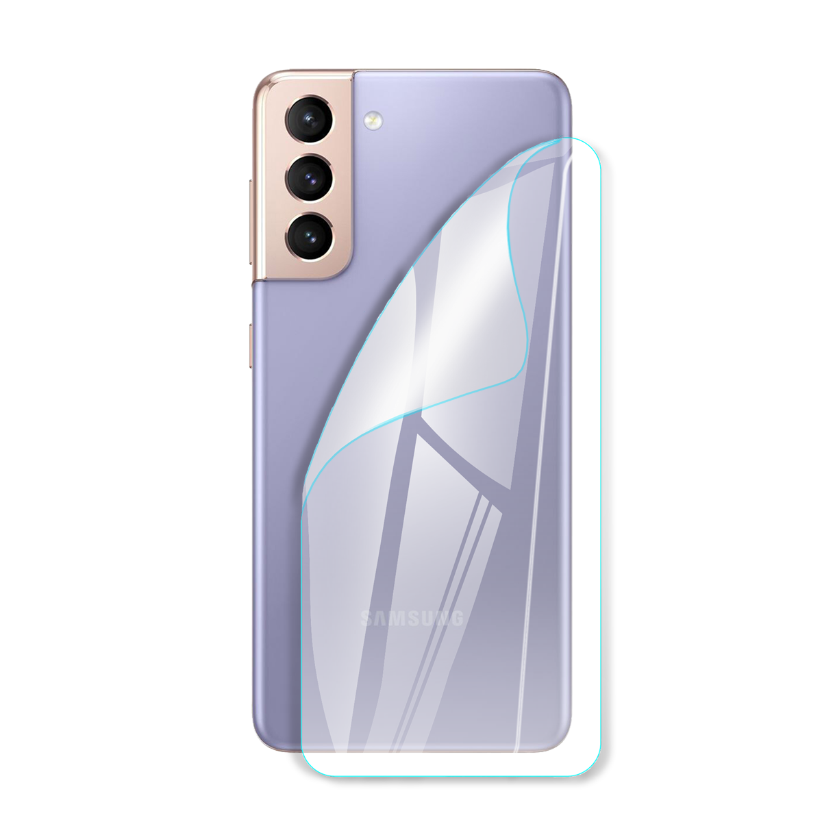 Защитная полиуретанова глянцевая пленка Simple Armor на корпус смартфона Samsung Galaxy S21 FE 5G (PF-S02CSG-001-082)