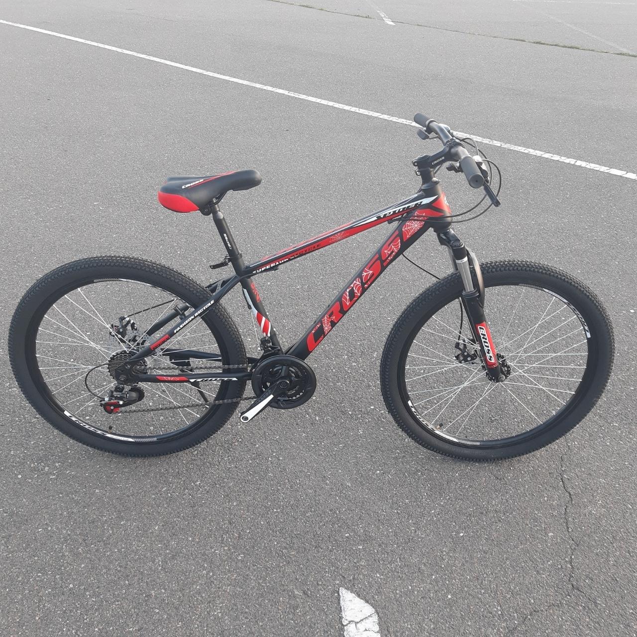 Велосипед гірський Cross SPIDER 26" 15" Чорно-червоний - фото 9 Велосипед гірський Cross SPIDER 26" 15" Чорно-червоний - фото 9