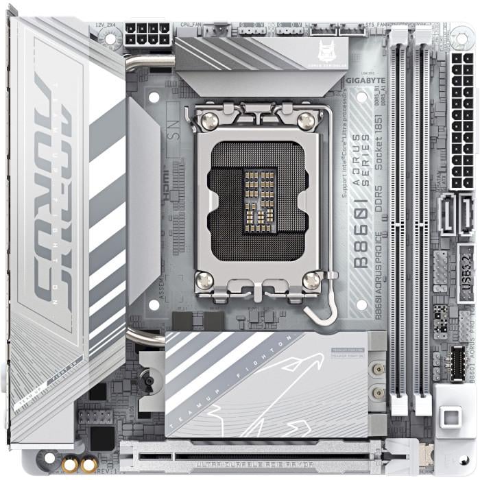 Материнская плата Gigabyte B860I AORUS PRO ICE White (31022359)