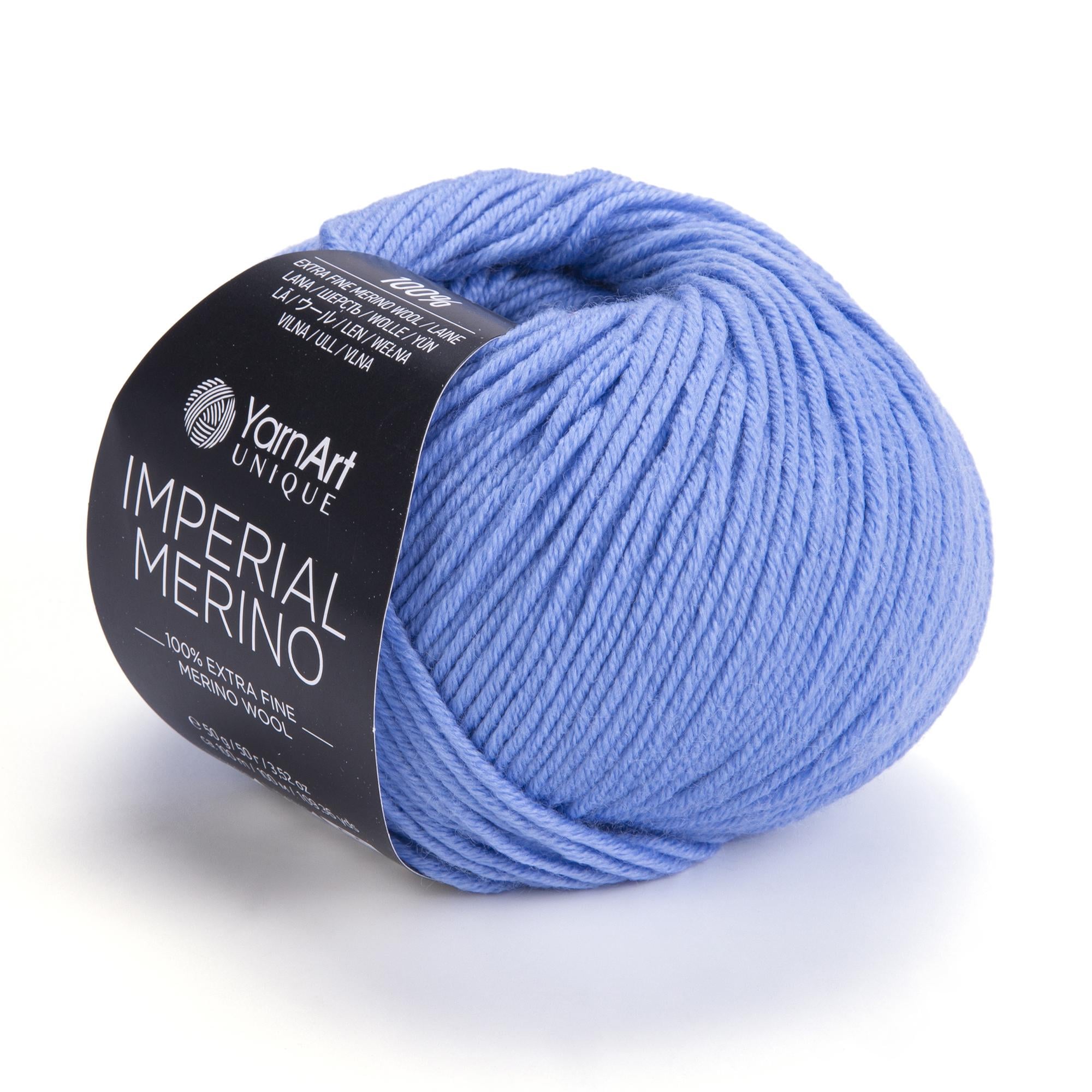 Пряжа YarnArt Imperial Merino 3341 Синий (6263)
