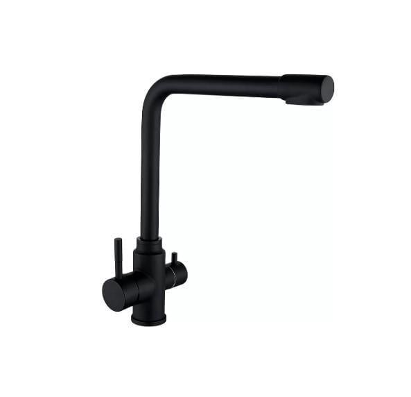 Смеситель для кухни Wezer EKO4C-01 с подключением к фильтру Black (1044069) Смеситель для кухни Wezer EKO4C-01 с подключением к фильтру Black (1044069)