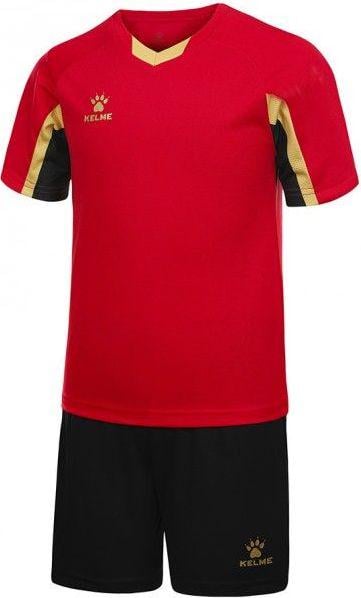 Комплект футбольной формы Kelme Porto детский 8251ZB3002.9600 160 см Красный
