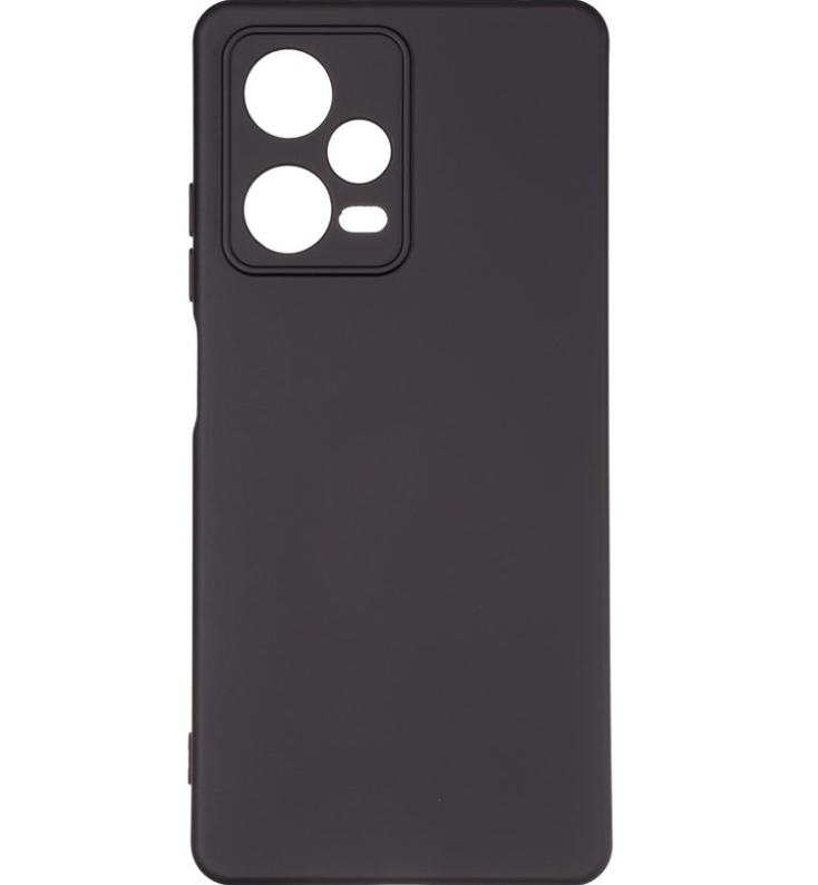 Чехол Full Soft Case for Xiaomi Redmi Note 12 Pro 5G Black