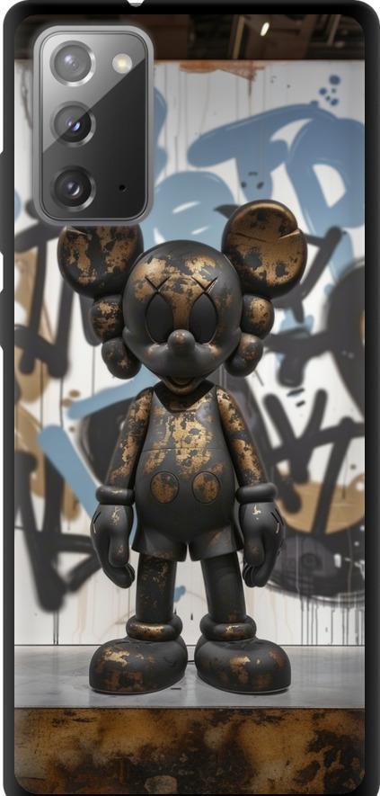 Чехол на Samsung Galaxy Note 20 Bronze kaws v2 (6098b-2036-42517)