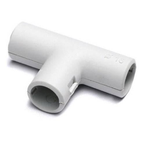 Трійник DKC для гладкостінної труби d 16 мм (50616)