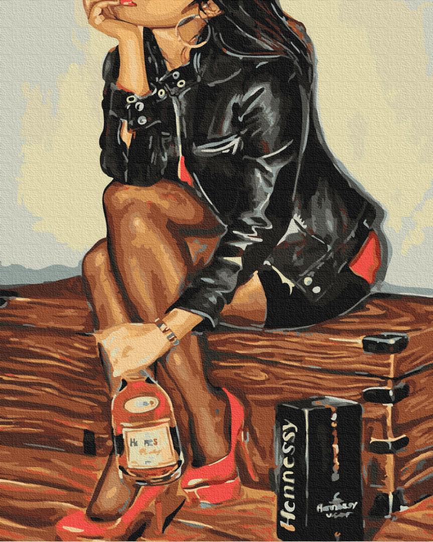 Картина по номерам Brushme Дерзкая красотка 40х50 см (BK-GX38020) Картина по номерам Brushme Дерзкая красотка 40х50 см (BK-GX38020)