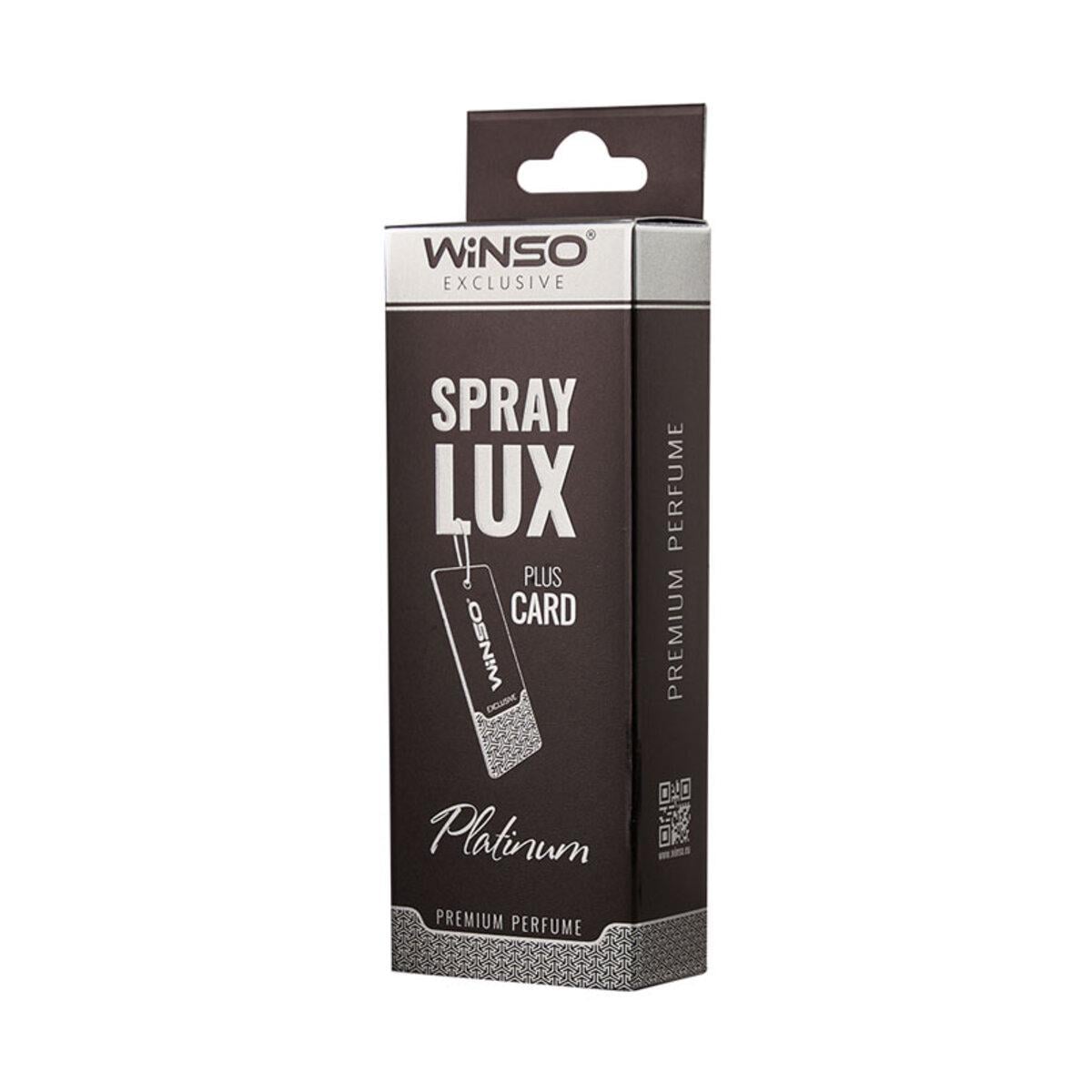 Ароматизатор в инд. упаковке WINSO Spray Lux Exclusive plus CARD - Platinum