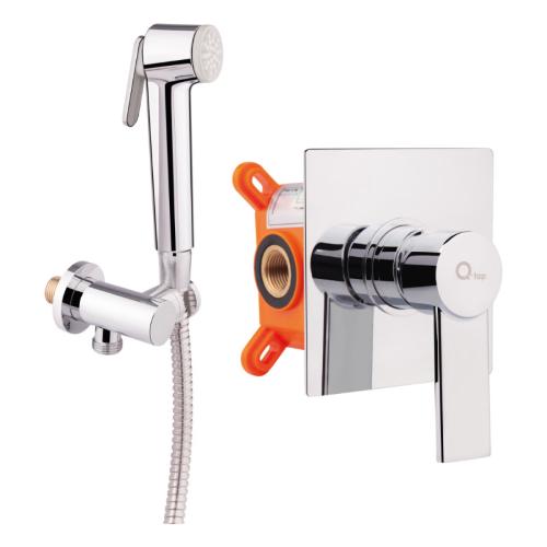 Cмеситель встроенный для биде Q-tap Form CRM 001AB SQ k40 (30139Qtap)