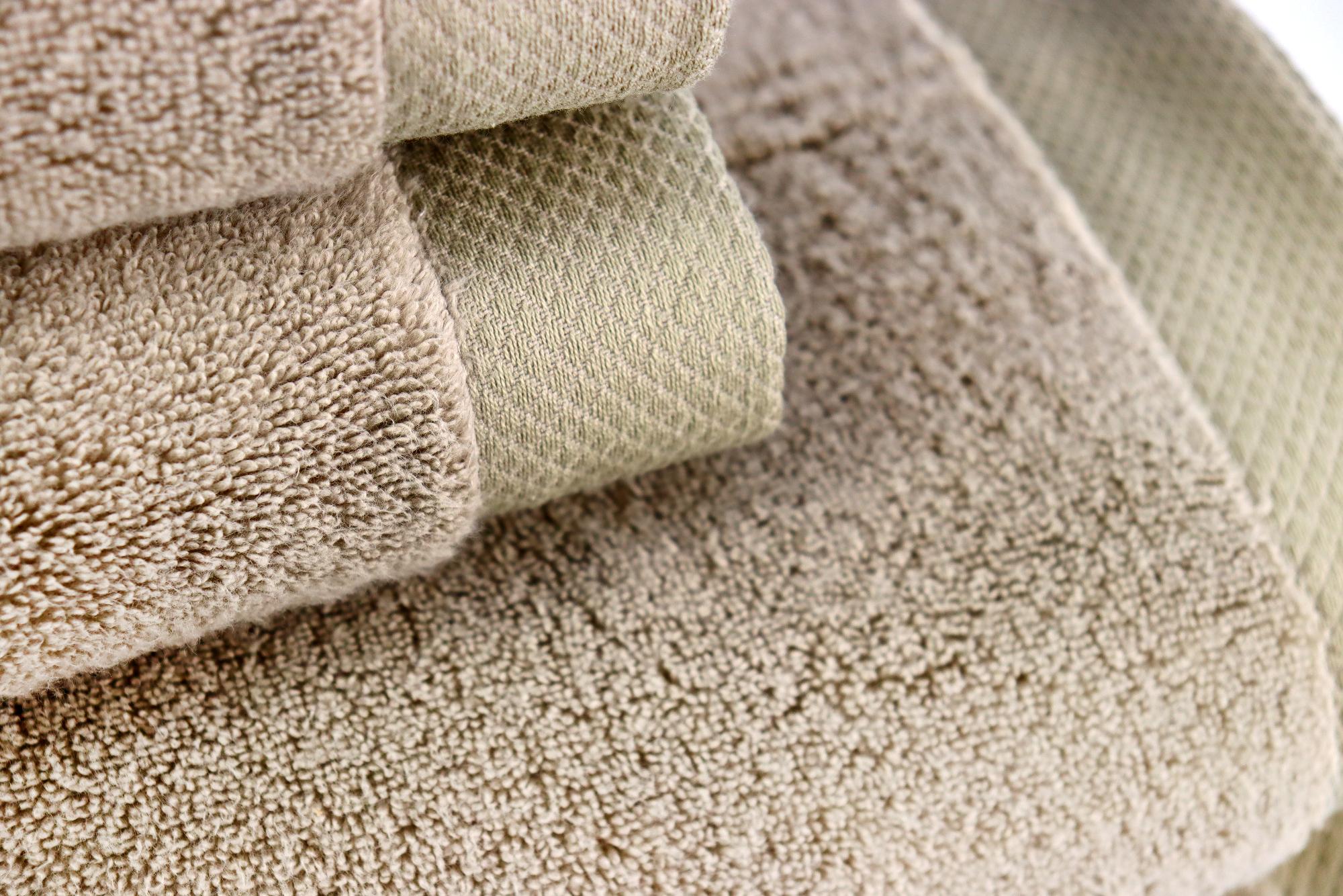 Рушник Lubow Microcotton 50х90 см 550 г/м2 Бежевий - фото 3 Рушник Lubow Microcotton 50х90 см 550 г/м2 Бежевий - фото 3