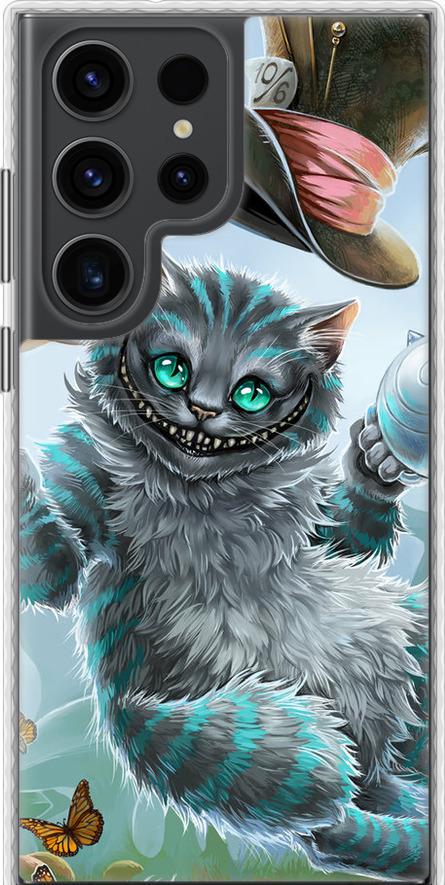 Чехол на Samsung Galaxy S23 Ultra Чеширский кот 2 (3993pc-2906-42517)
