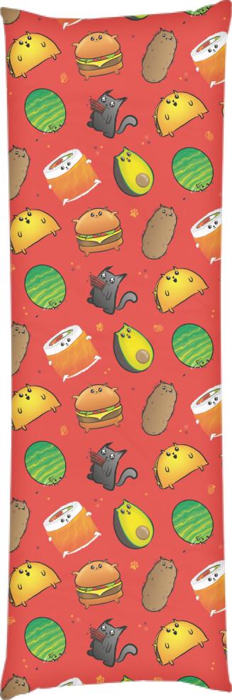 Подушка дакимакура Взрывные Котята Exploding Kittens 4 50x150 см (13545708) Подушка дакимакура Взрывные Котята Exploding Kittens 4 50x150 см (13545708)