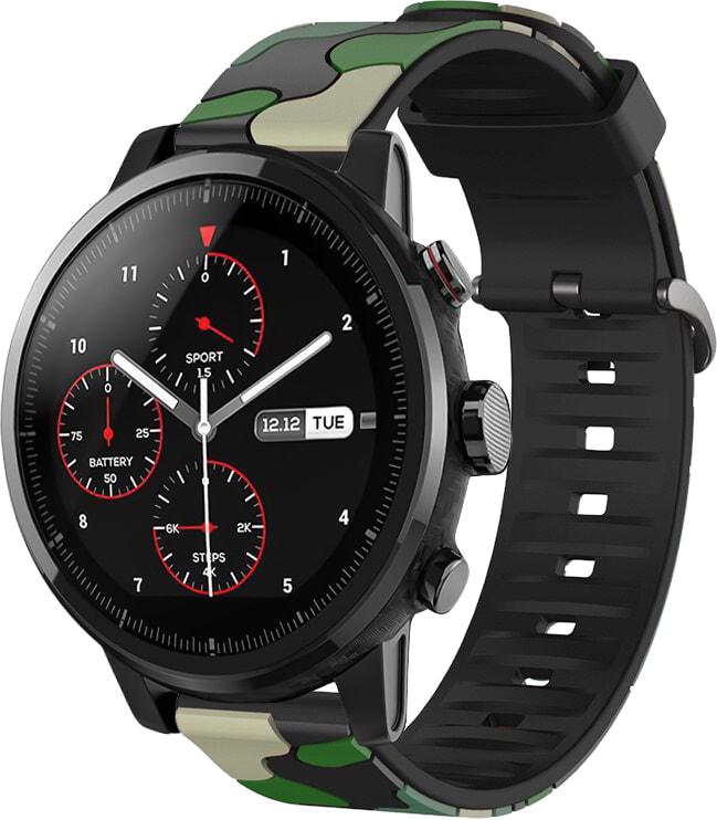 Ремешок Tactic Camouflage для Amazfit Stratos Green (32944-08)