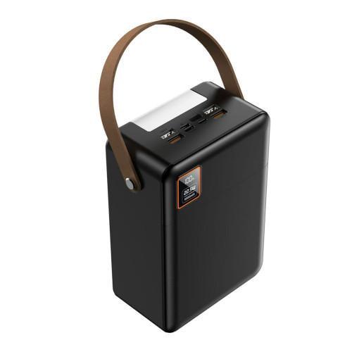 Павербанк Topomax Travel Series 80000 mAh 22,5W 4хUSB Type-C/Micro/Lightning Черный (30359508)