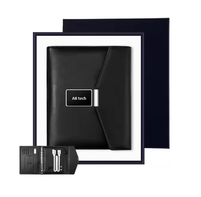 Смарт-блокнот ежедневник AB tech с флешкой 16 Гб и беспроводной зарядкой Power Bank 8000 mAh - фото 4