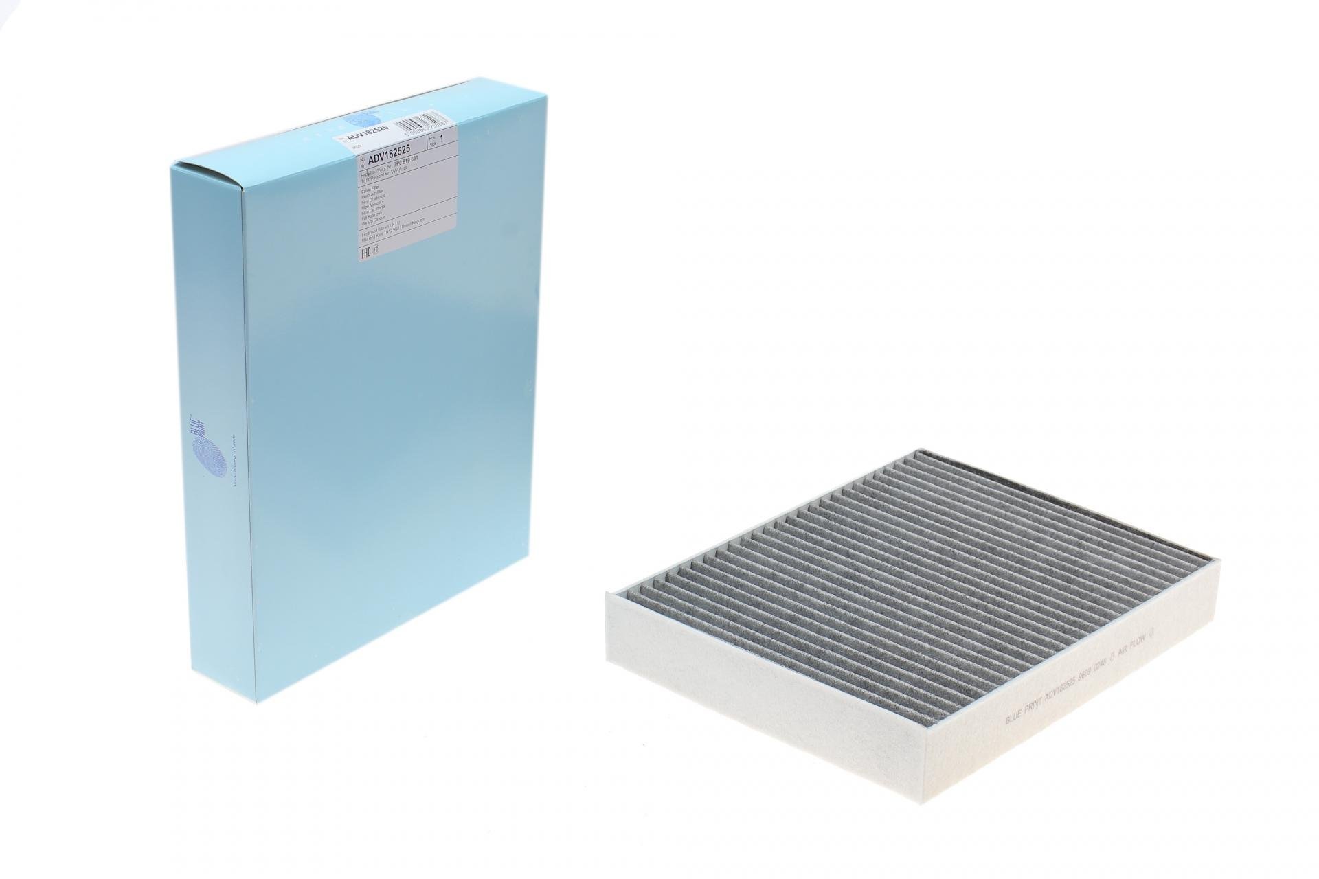 Фільтр салону BLUE PRINT для Porsche Cayenne/VW Touareg 3,0D-4,8 10- вугільний (ADV182525)