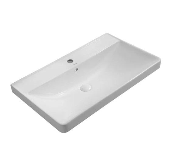 Раковина мебельная MIXXUS PREMIUM STYLE-1503 с отверстием под смеситель и переливом 800х480х190 мм (MP6500)