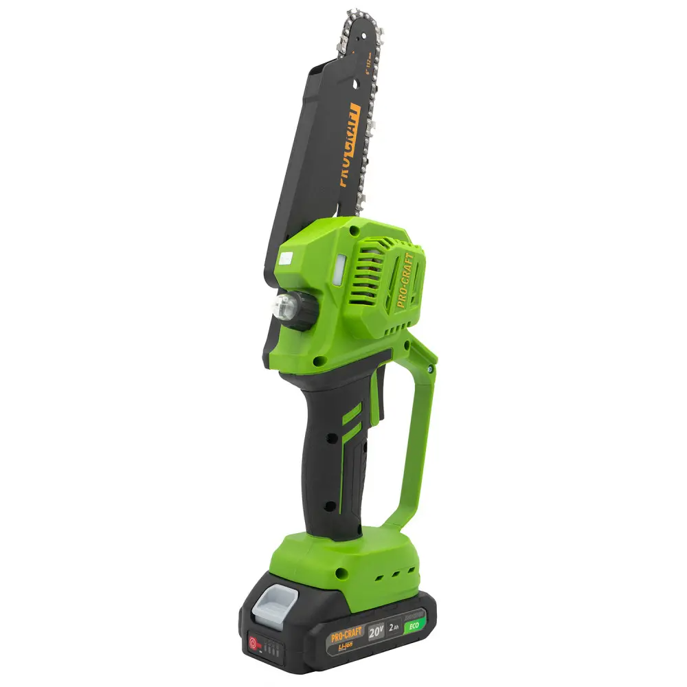 Пила безщіткова акумуляторна ProCraft PKA46 з 1 акумулятором та зарядним пристроєм - фото 6 Пила безщіткова акумуляторна ProCraft PKA46 з 1 акумулятором та зарядним пристроєм - фото 6