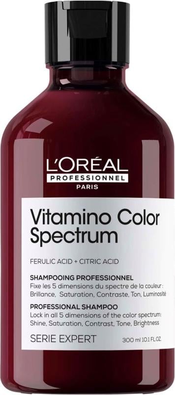 Шампунь для блеска и сохранения цвета L’Oréal Professionnel Paris Vitamino Color Spectrum 300 мл (62291)