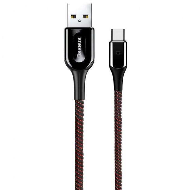 Кабель Baseus CATXD-A01 X-type Light Cable USB to Type-C 2A 1 м Black