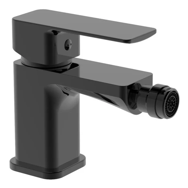 Смеситель для биде черный латунный Haiba Kubus 002 Black (HB9621) Смеситель для биде черный латунный Haiba Kubus 002 Black (HB9621)