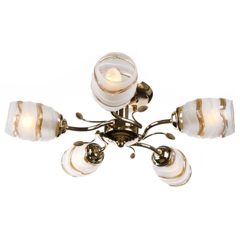 Люстра Brille LK-230S/5 E14 FG (L53-045)